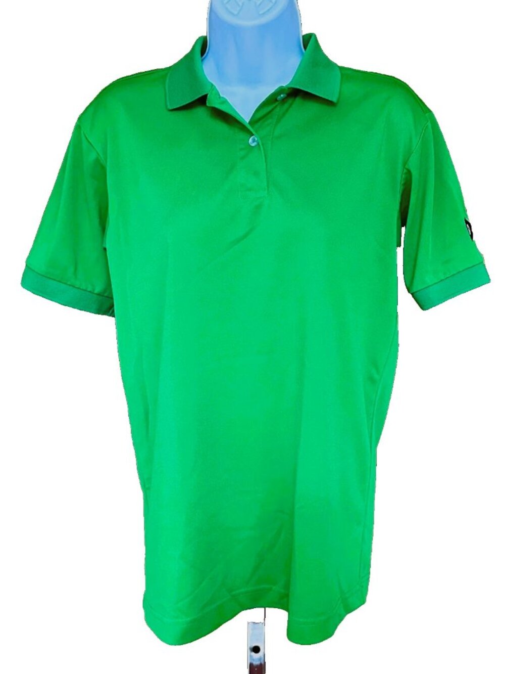 Publix Women's Employee Work Uniform Green Short Sleeve Polo Shirt Ladies Small